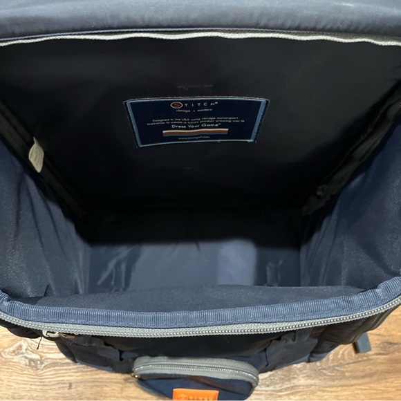 Stitch Golf BIRDIE Laptop Bag Backpack Cooler Multi Purpose Bag Blue MSRP $330 - Picture 9 of 11